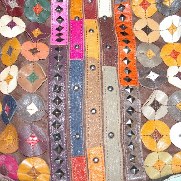 Charmés multicolor large handbag - Picture 2 of 8